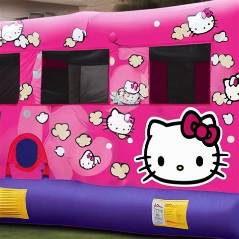 hello kitty bounce house rental.